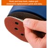 60Pcs Sanding Discs 5 Inch 8 Holes, 1000/800/600/400/320/240 Grit Sandpaper for Random Orbital Sander