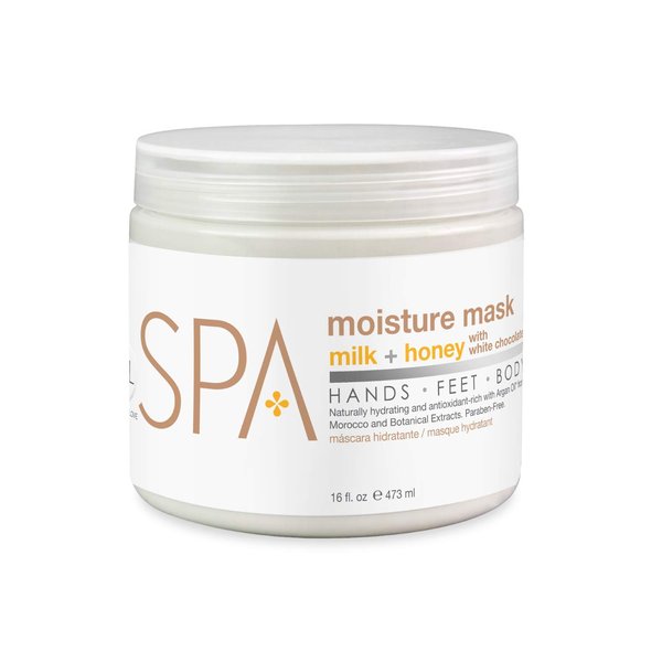 BCL SPA Moisture Mask Milk + Honey with White Chocolate, 16 oz