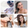 Fedulili Light Brown Hair Dye Shampoo for Color Treated, 3-in-1 Long Lasting, Gray Hair Coverage for Women and Men, 500 milliliters