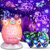 STRAWBETTER Unicorn Night Light Kids Toys 3 in 1 Unicorns & Starry Sky & Sea World Nights Lights Projector for 3 4 5 6 7 8 9 10 11 12 Year Old Girls Birthday Easter Basket Stuffers Gifts for Kids 3-12