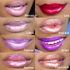 Sistar Starry Galaxy Lip Gloss High Pigment Ultra Shimmer Full-Coverage Metallic Multi-Dimensional Shine 1.5 mL / 0.05 fl. oz. (Aries)