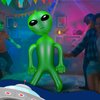 63 Inch Giant Inflatable Alien Blow Up Alien Green Alien Inflate Toy for Party Decorations, Birthday, Alien Theme Party Halloween, Easter, Christmas(1 Piece)