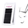 FADLASH Volume Lash Extensions Multi Length Easy Fan Lashes .03 .05 .07 Automatic Blooming Eyelash Extensions C D DD L Curl (0.07-D, Camellia 11-12-13mm)