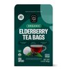 FGO Organic Elderberry Tea, Eco-Conscious Tea Bags, 20 Count, Packaging May Vary (Pack of 1)