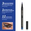 Docolor Waterproof Eyeliner Pen Super Slim Liquid Precise All Day Eye Liner Gel Blue