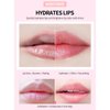 Qawnfy 30 Pcs Collagen Crystal Lip Masks, Honey & Cherry & Aloevera Lip Care Gel Pads Treatment, Moisturizing & Reducing Chapped, Anti-Aging & Wrinkles Lip Patches, Remove Dead Skin