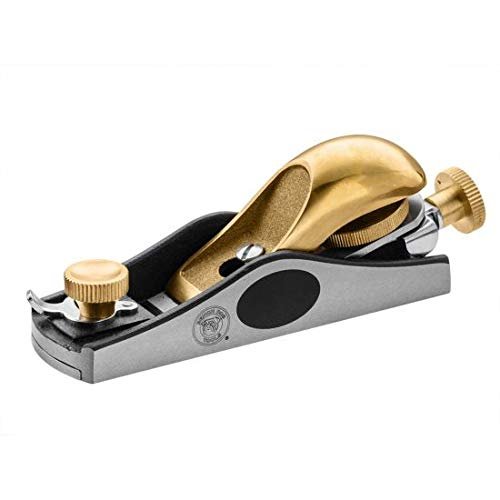 Bench Dog No. 60-1/2 Block Plane – Low Angle Hand Plane - Router Plane w/Adjustable Mouth for Trimming & Adjusting Miters, Joinery, Fitting Doors & Drawers - Wood Plane & Spokeshaves