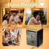 Refasy Piggy Bank,Electronic Money Bank Cash Coin Can for Kids Password Money Saving Box ATM Bank with Music Touchscreen Coin Bank Kids Toys Best Gifts for Girls Boys Age 8 9 10 11 12(Black)