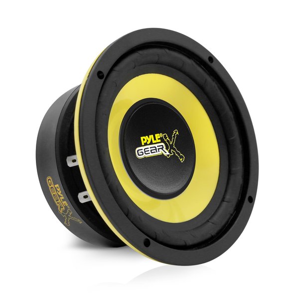 Pyle Car Mid Bass Speaker System - Pro 5 Inch 200 Watt 4 Ohm Auto Mid-Bass Component Poly Woofer Audio Sound Speakers For Car Stereo w/ 30 Oz Magnet Structure, 2.2” Mount Depth Fits OEM - PLG54