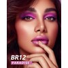 MAKI YIKA Pink Lipstick for Women Metallic Lipsticks Glitter Long Lasting Lipstick No Smudge No Transfer Liquid Lip Gloss (BR012 Paradise)