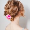 Pink Novelty Paw Hair Clip, Acetate Claw Clips, Acetate hair clips, Y2k Accessories Cute Small Hair Clips for Thick Hair for Women Girls