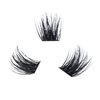 Lash Clusters 72pcs Individual Lashes D Curl Cluster Lashes 0.07mm Thickness Eyelash Clusters DIY Lash Extension Kit Cluster Eyelash Extensions (03-0.07D, 14mm)
