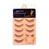 Diamond Lash Nudie Sweet Series Heroine eye 5 pairs false eyelashes Natural Look Handmade lashs with Hight Quality Japanese SHIBUYA SBY brand