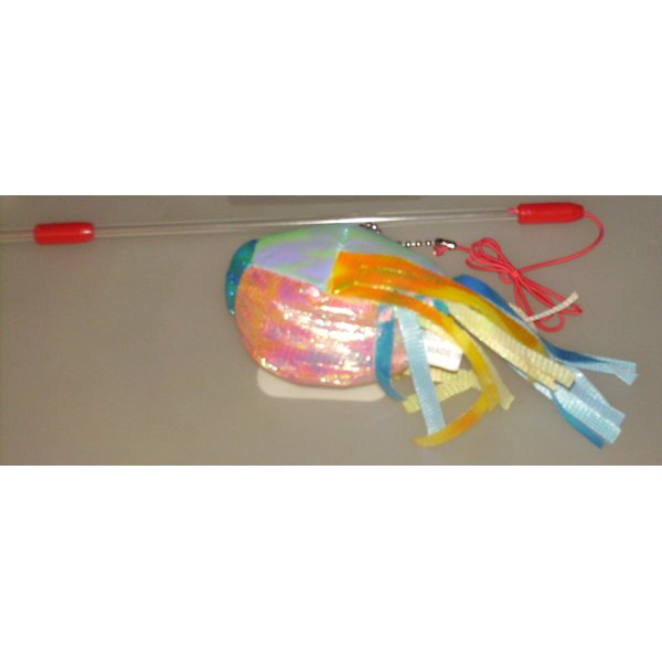ABC Pet Fishing Pole Cat Toy