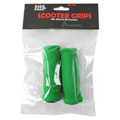 Kick Push Scooter Handle Grips Green, 7/8"