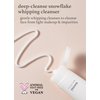 NOONI Daily Face Wash - Snowflake Whipping Cleanser | Foam, Nourish, Refine, and Remove Impurities, for All Skin Types, 5.07 Fl Oz