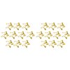 20 Pcs Gold Star Hair Clips Metal Snap Hair Clips Hair Barrettes Hair Side Clamps Headdress Cute Hair Accessories for Women Girls Kids Clips and Barrettes