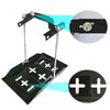 Battery Hold Down Tray Kit, Storage Battery Holder,Corrosion-Resistant Steel Adjustable Bracket Clamp for Boat, Car, Marine