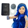 Warrior Buddy Diabetes Accessories Compatible with 18" Dolls or Plush Toys. (Dexcom G7, Plastic)