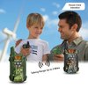 Walkie Talkies for Kids, Long Range Walky Talky, Two Way Radio Kid Toy, Birthday Gift for 3-12 Year Old Girl, Boy and Family for Outdoor, Camping, Hiking Blackgreen