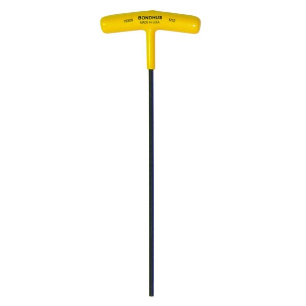 Bondhus 15309 5/32" Hex T-Handle 9" Length, Multi, One Size