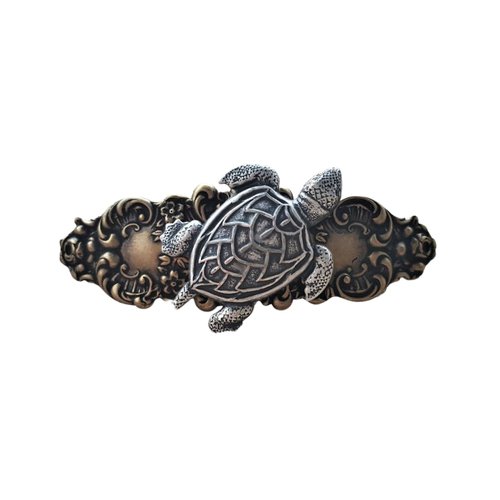 Handmade Turtle Hair Clip Barrette