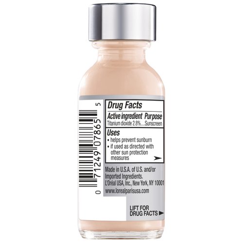 L'Oreal Paris Makeup True Match Super-Blendable Liquid Foundation, Shell Beige C4, 1 Fl Oz,1 Count