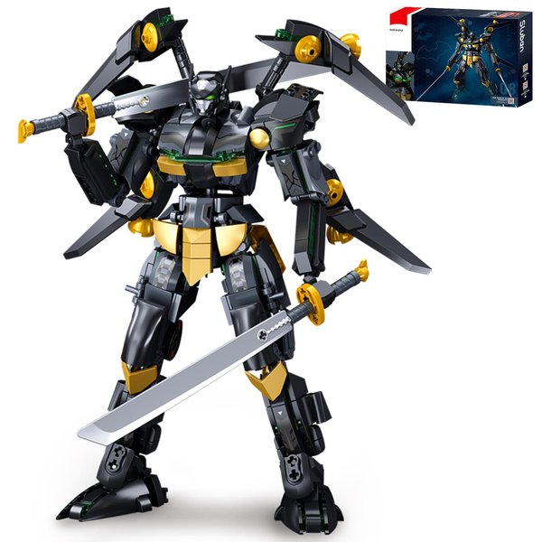 APENGBAOL Mech Building Blocks Sets Creative Robot Adult or Boy Birthday Gift (534Pcs)