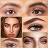 Generic Eyebrow Pencil,3D Microblading Eyebrow Tattoo Pencil 4 Fork Tip,Eye Makeup Long-Lasting Waterproof & Smudge-proof Natural Eyebrow Hair Eyebrow Pencil (3#light brown)