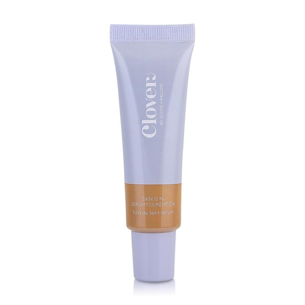 Clover Skin Is In Serum Foundation | Hydrating Face Serum, Lighweight Foundation, Cruelty-Free & Vegan | With Squalane And Sunflower Seed Wax | 30 ml - Shade 07 (Medium)