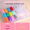 YGDZ Elastic Hair Bands, 1500pcs Hair Rubber Bands, 120pcs Baby Hair Ties, Colorful Small Hair Tie Set with Hair Tail Tools, Rat Tail Comb, Hair Accessories for Girl, Toddler