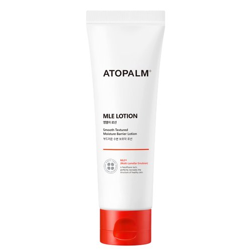 ATOPALM MLE Lotion 120ml 4.05 Fl Oz for Sensitive Skin, 48 Hours Long Hydration with Ceramide, Long-Lasting Moisturizing Body Lotion, Strengthening Skin Barrier, Redness-Relief, Korean Skincare