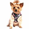 DOGGIE DESIGN American River Dog Harness Camouflage Collection - Pink Camo (Medium)
