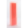 Krest Cleopatra 7 inchAll Purpose Barber Comb. Flat Back Styler Comb. Numbered ruler Comb. Neon Orange. 12-Pack