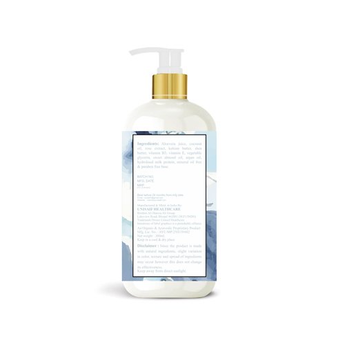 Unisaif Rich Milk Body Lotion - Moisturizer for Dry Skin | Nourish Your Skin with Moisturizing Lotion | Hydrating Lotion for Extremely Dry Skin | Firming Body Lotion (10.14 Fl oz 300ml)