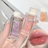 5Pcs Hydrating Lip Glow Oil, Moisturizing Lip Oil Transparent Plumping Lip Gloss Long Lasting Nourishing Non-sticky, Lip Oil Tinted for Lip Care and Dry Lips (B)