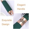 Leenchiry Detangler Hair Brushes Wet Hair Brushes for Women Fashion Blow Drying Brushes Nylon Bristles Styling Hair Brush Anti-Static Detangling Hair Brushes Comb for All Hair Types (Green, Vented)