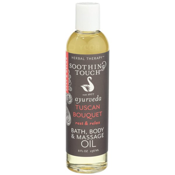 Soothing Touch Tuscan Bouquet Bath, Body & Massage Oil, 8 oz
