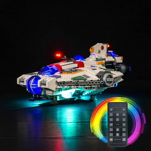 Brickshining LED Lighting Compatible with Lego Ghost & Phantom II 75357, Light Kit Compatible with Lego 75357, Giving Light to Model, NOT Included The Model Set(RC Model)