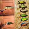 wLure 10 Blank Unpainted Crankbait Wide Wobble Deep Diver Jerkbait Slow Floating Fishing Lures with Free Eyes UPC549
