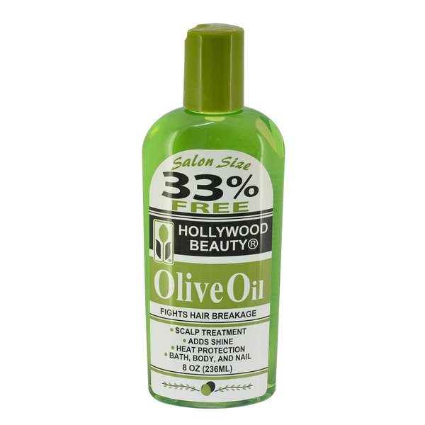 Hollywood Beauty Olive Oil ScalpTreatment, 8 oz (Pack of 12)