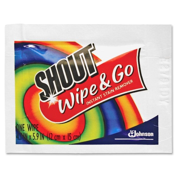 Jhnsndvrsy Wipe & Go Instant Stain Remover, 4.7 X 5.9, 80/Carton