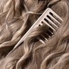 EcoTools Wide Tooth Comb for Curly, Thick Or Wet Hair, Detangling Brush With Sectioning Tip & No-Slip Grip, Bamboo Hair Comb, Eco-Friendly, Vegan & Cruelty-Free, Anti-Breakage, 1 Count