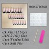 Black French Tip Press on Nails Long Coffin Fake Nails With Butterfly Charms Square Black False Nails 3D Silver Butterflies Rhinestones Glitter Nail Tip Design Acrylic Glue on Nails for Women Girls