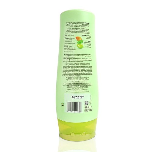 Dabur Vatika Naturals Conditioner, Natural Moisturizing Hair Conditioner for Women with All Hair Types - Long, Curly, Dry, or Color-Treated Hair - Scalp Hydrating Moisturizer (400ml Bottle, Olive)