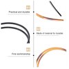 minkissy 2pcs Toothed Headbands Plastic Hair Band Anti-slip Hair Hoop Daily Headpiece for Women Girls