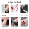 30PCS Nail Glue for Acrylic Press On Nail Tips Adhesive Super Bond for DIY Nail Art, 2g/pc
