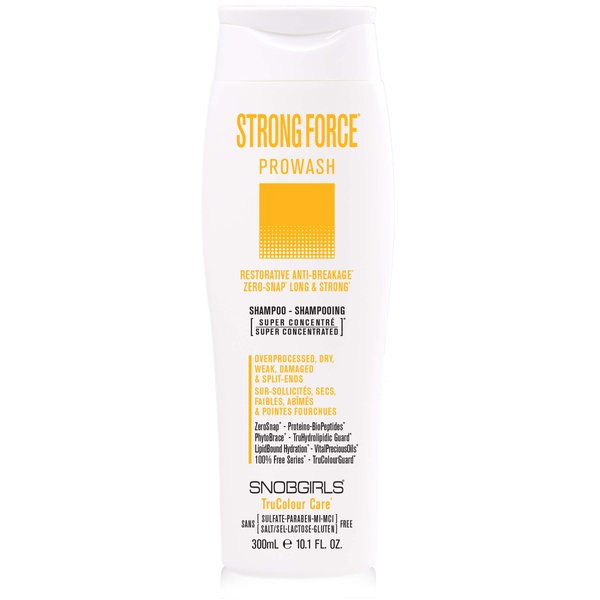 SNOB GIRLS STRONGFORCE Prowash (Hair Shampoo) AntiBreakage Length strengthening shampoo, damaged length | For Overprocessed, Dry, Weak, Damaged Hair, Split-Ends