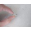 Generic Set of 2 extra tiny small silver metal alligator hair clip for fine thin hair