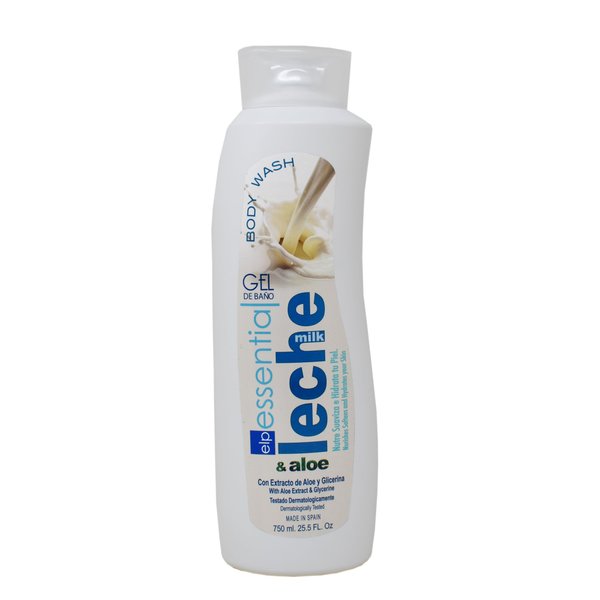 ELP ESSENTIAL Body Wash Deep Moisture, Milk and Aloe & Glycerin 25oz